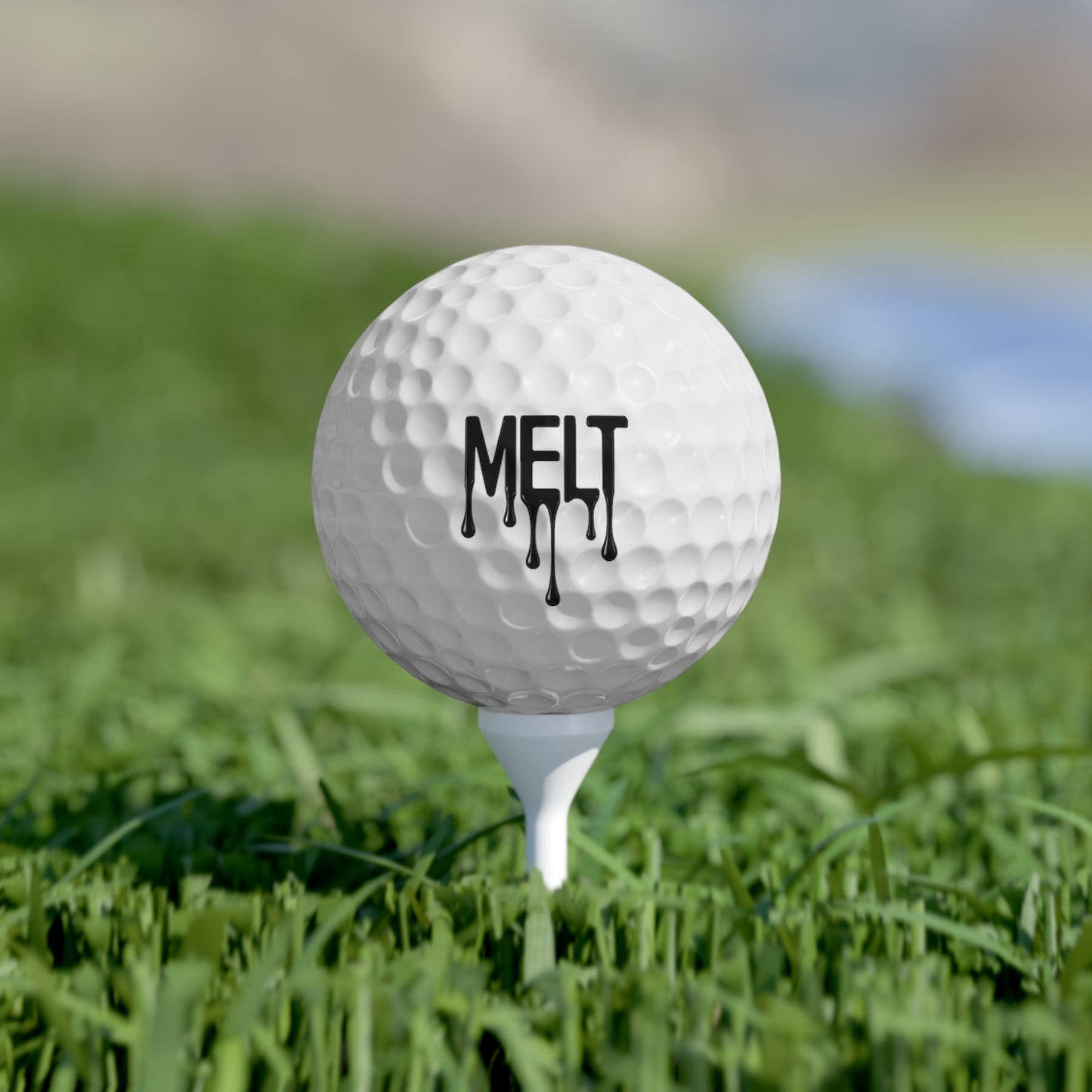 Melty Golf Balls, 6pcs