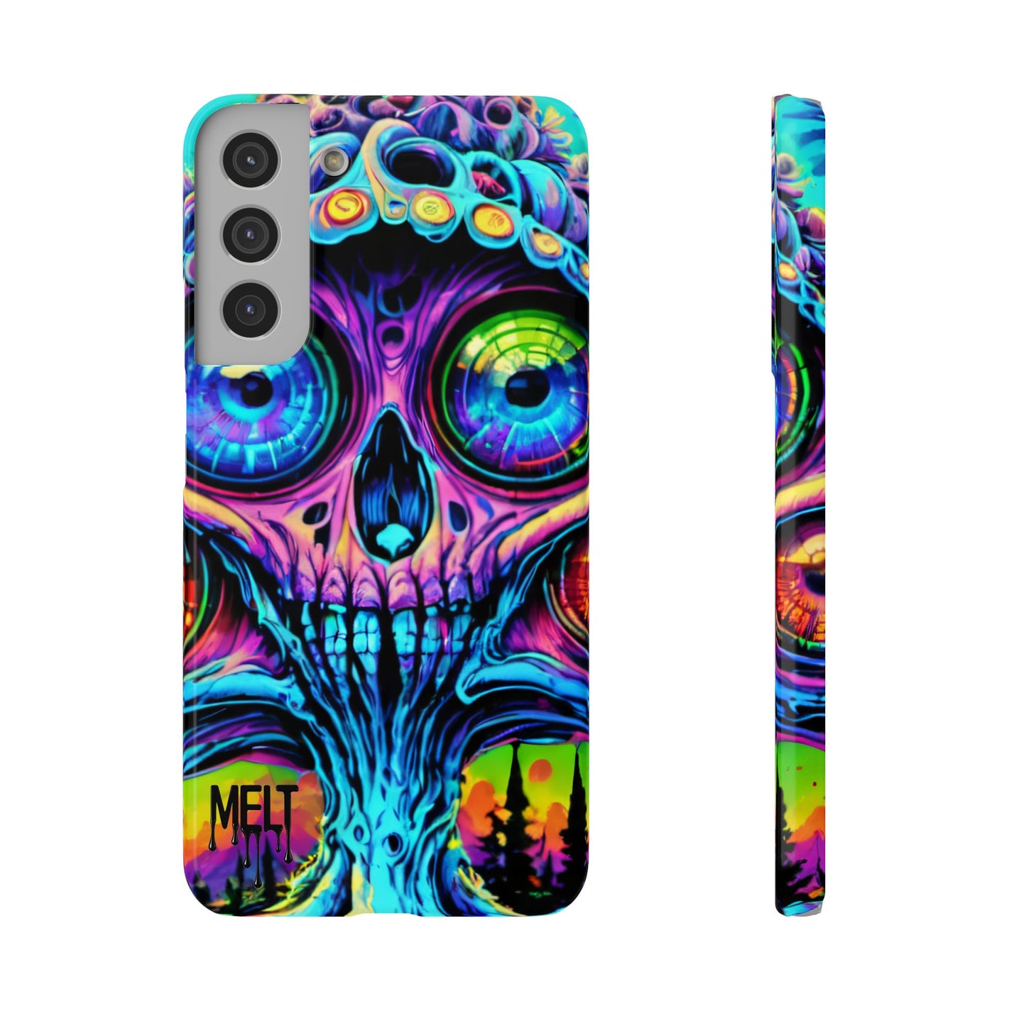 Skull Melt Slim Cases