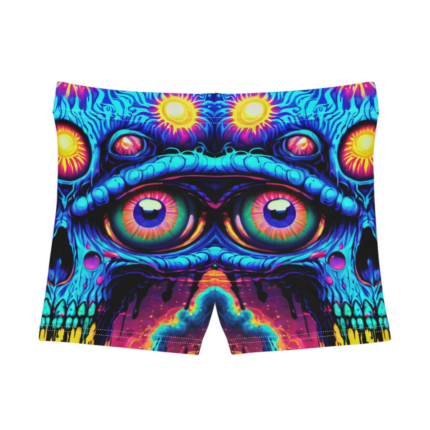 Skeletal Sensations Women's Shorts (AOP)