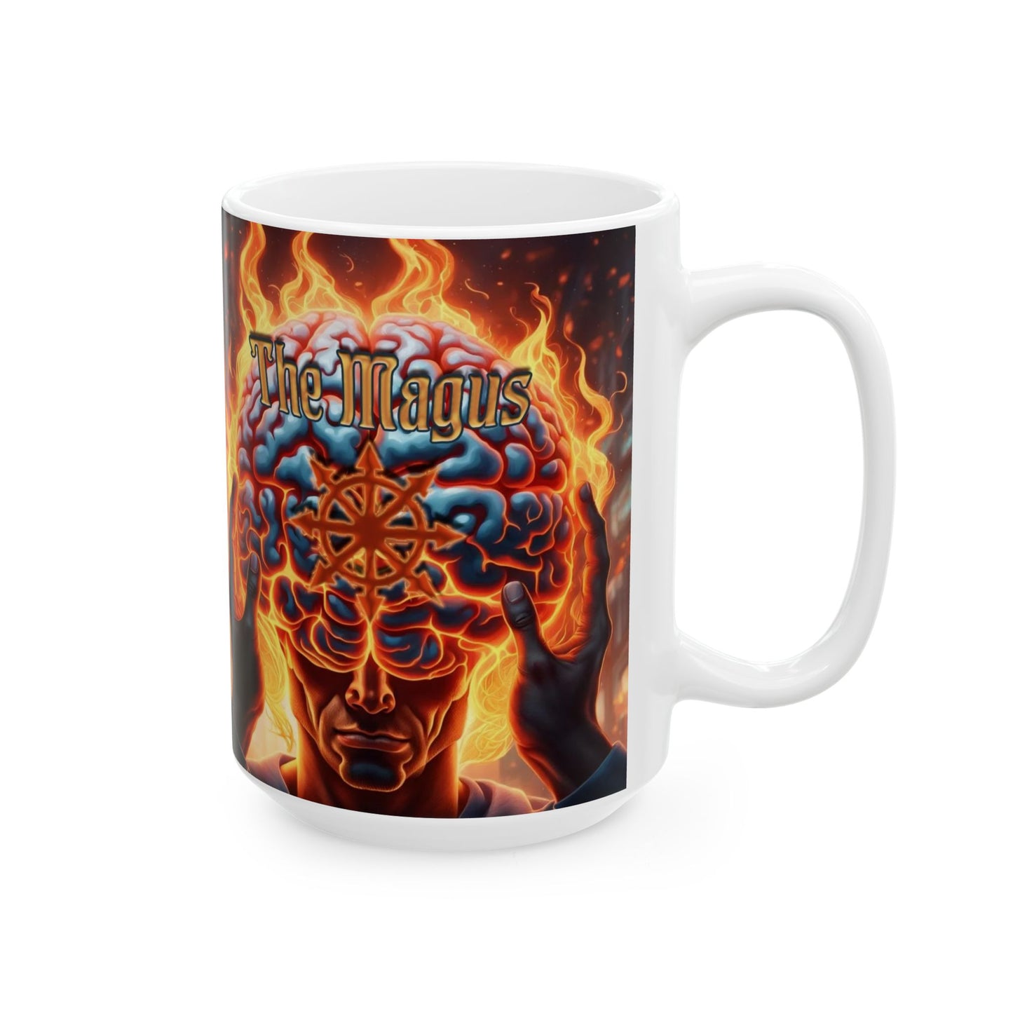 THE MAGUS - Chaos Magick_Ceramic Mug, (11oz, 15oz)