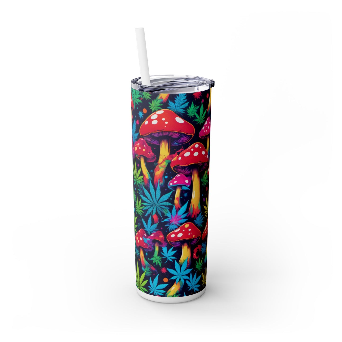 SMUSHED Skinny Tumbler with Straw, 20oz