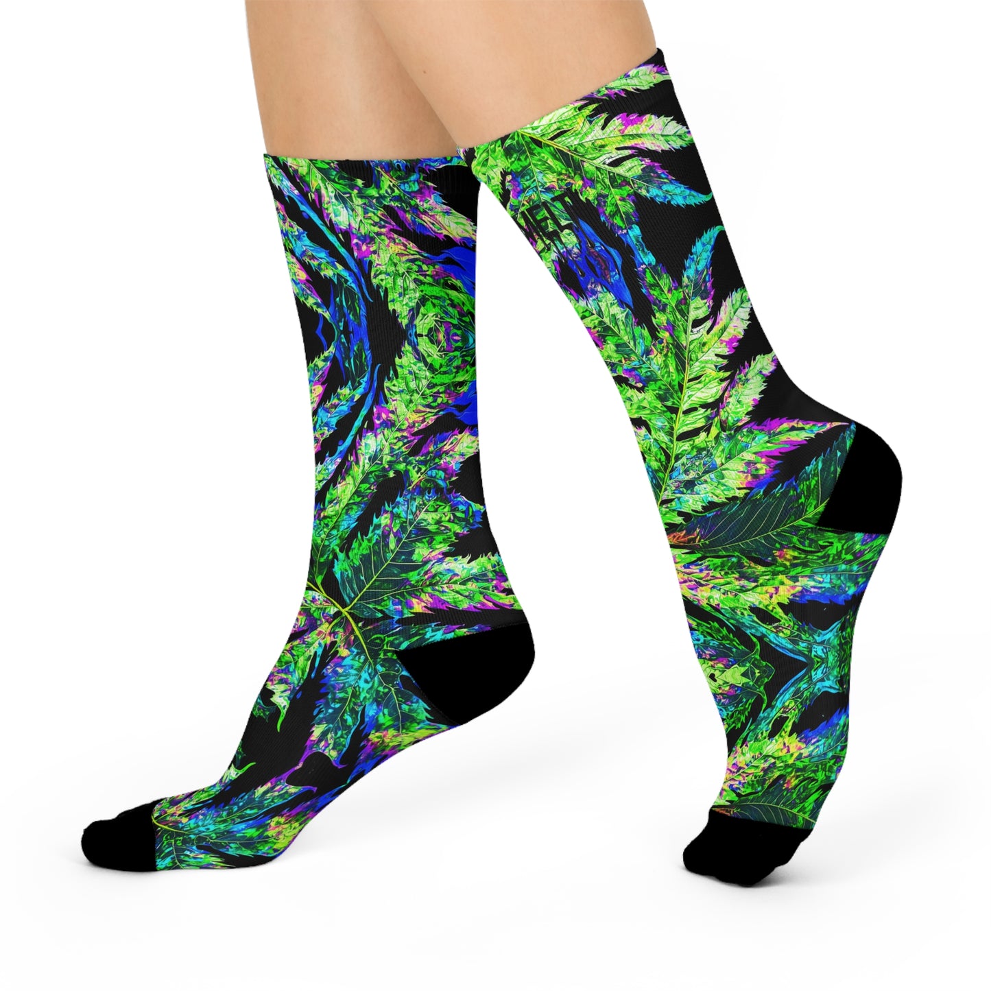 Leafsteps Cushioned Crew Socks