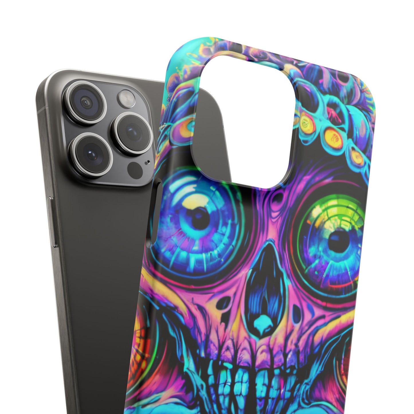 Skull Melt Slim Cases