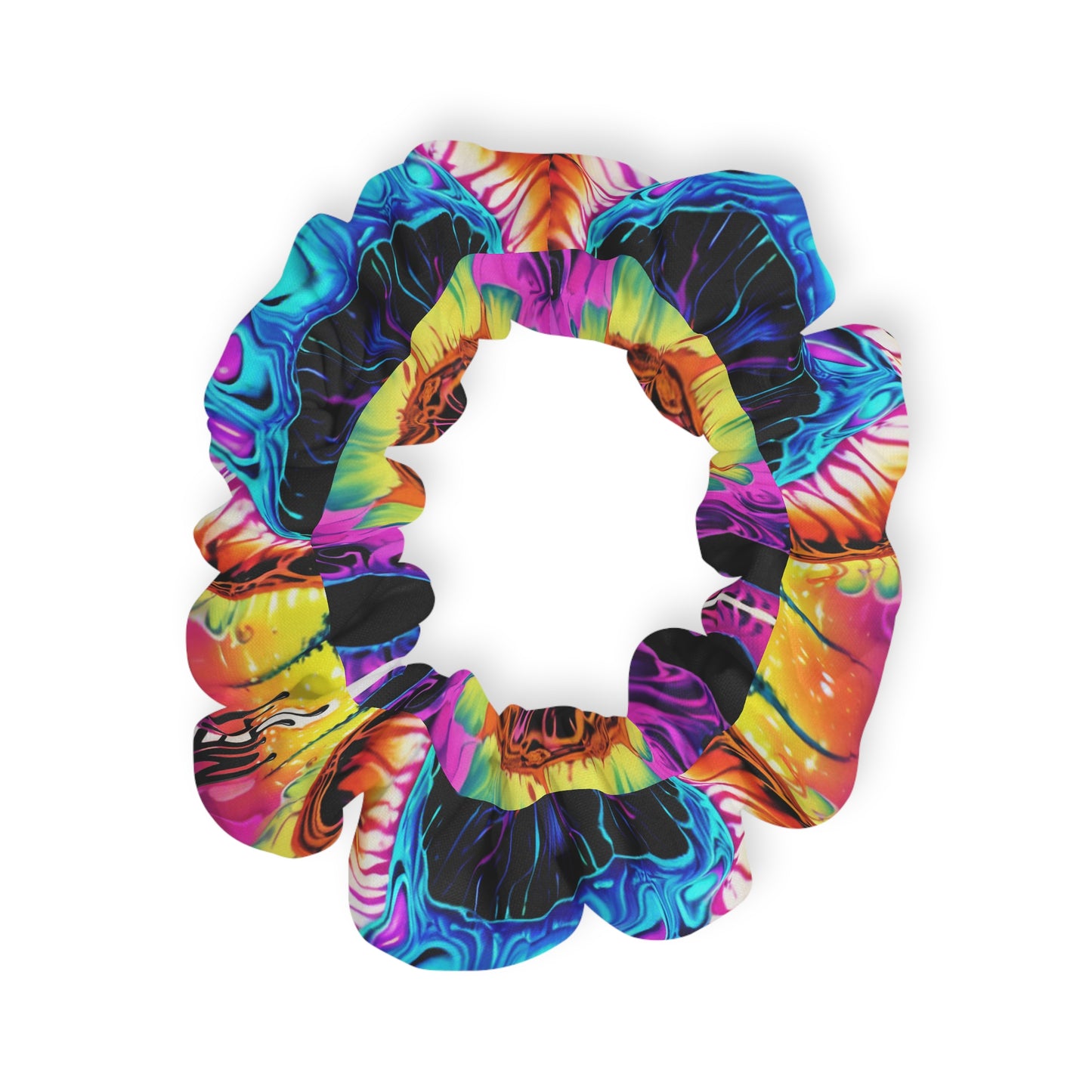 Psychedelic Scene Scrunchie