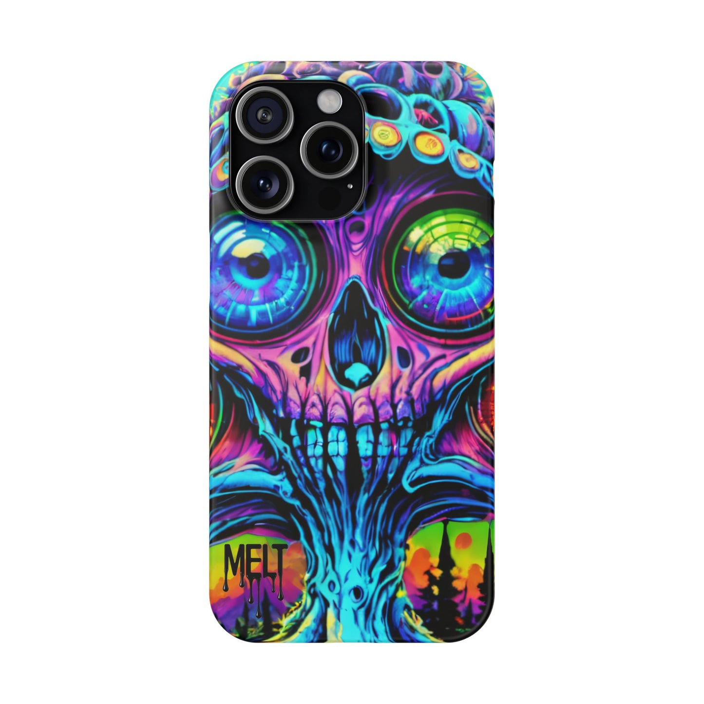 Skull Melt Slim Cases