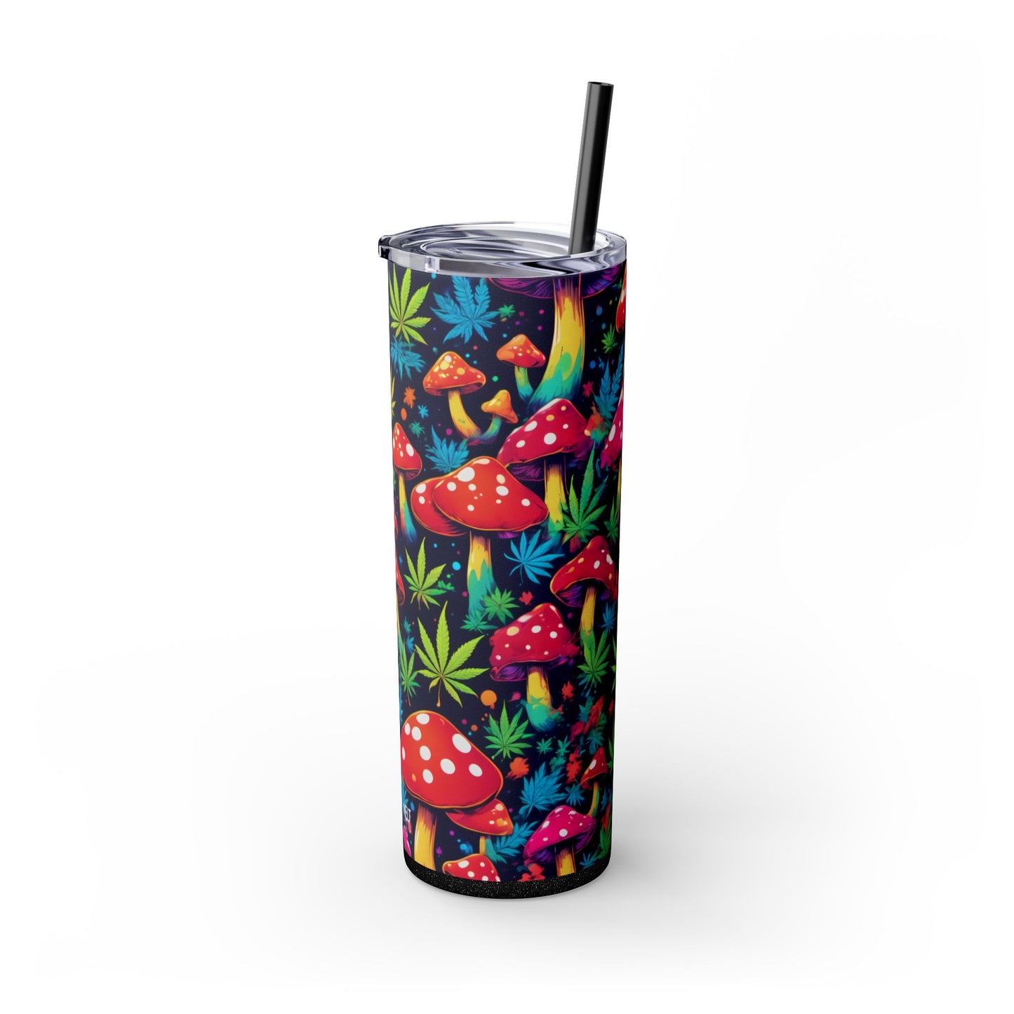 SMUSHED Skinny Tumbler with Straw, 20oz