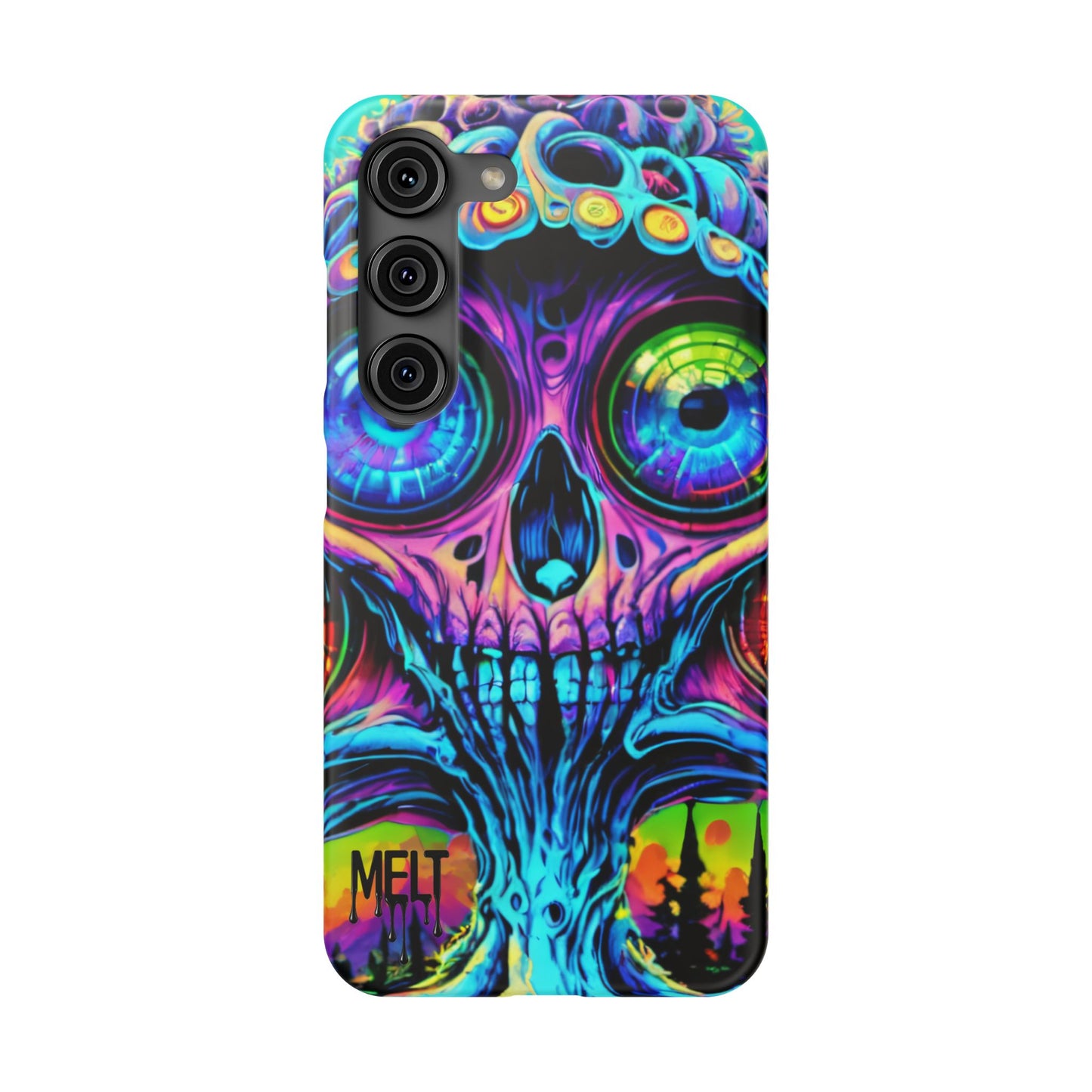 Skull Melt Slim Cases