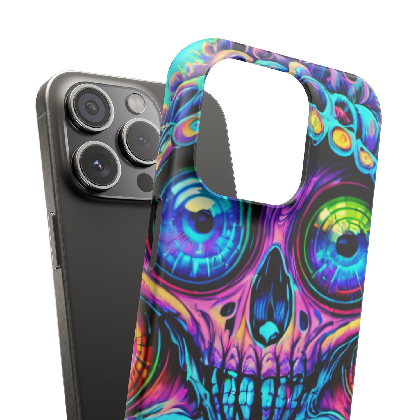 Skull Melt Slim Cases