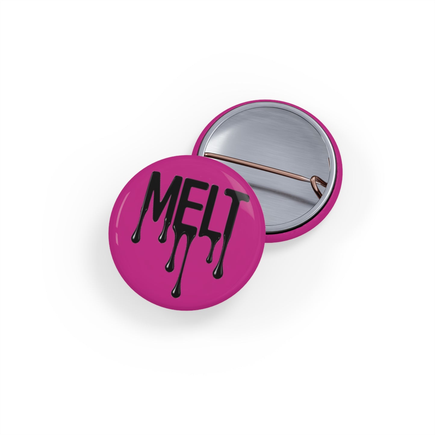 MELT pink Round Pins