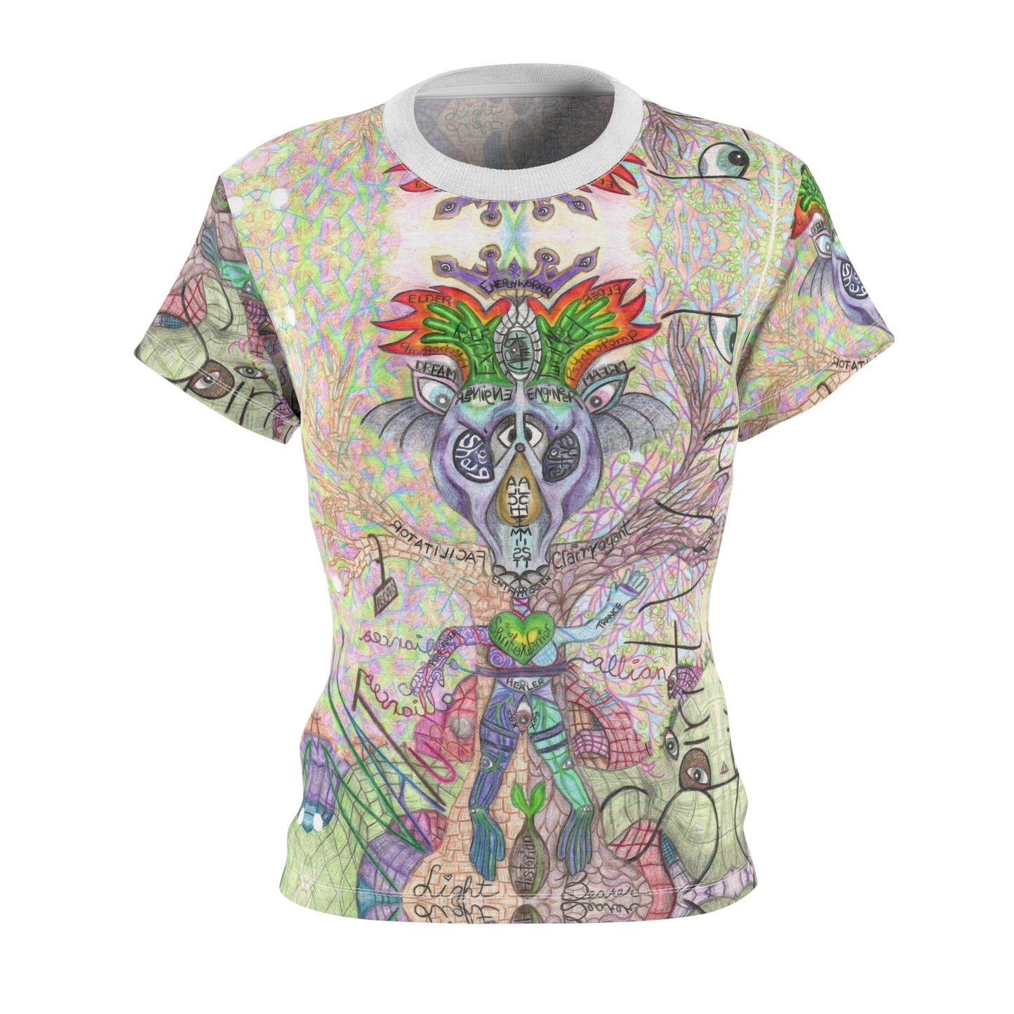 KataLyst Soul Artifact Women's Cut & Sew Tee (AOP)