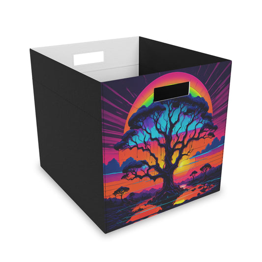 Special Tree Felt Storage Box