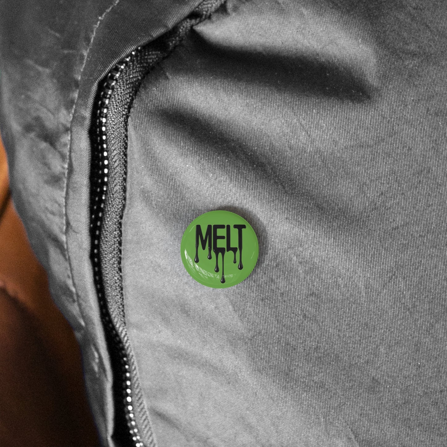 MELT green Round Pins