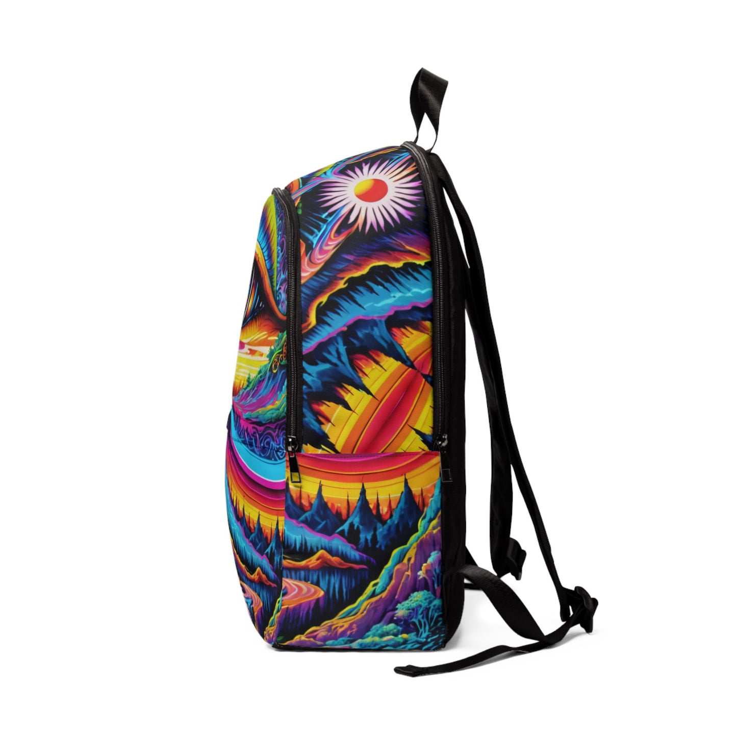 Psychedelic Optics Unisex Fabric Backpack