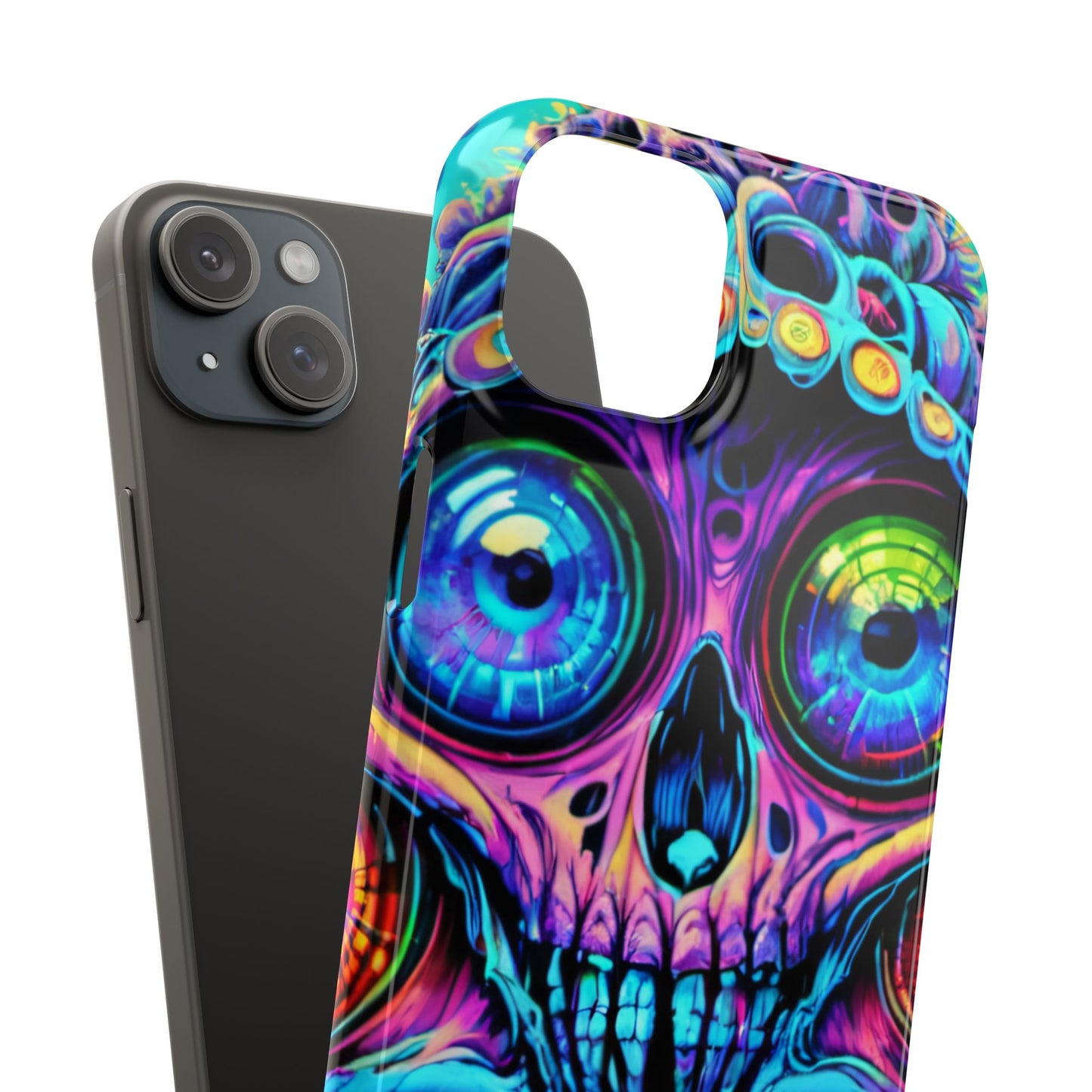 Skull Melt Slim Cases