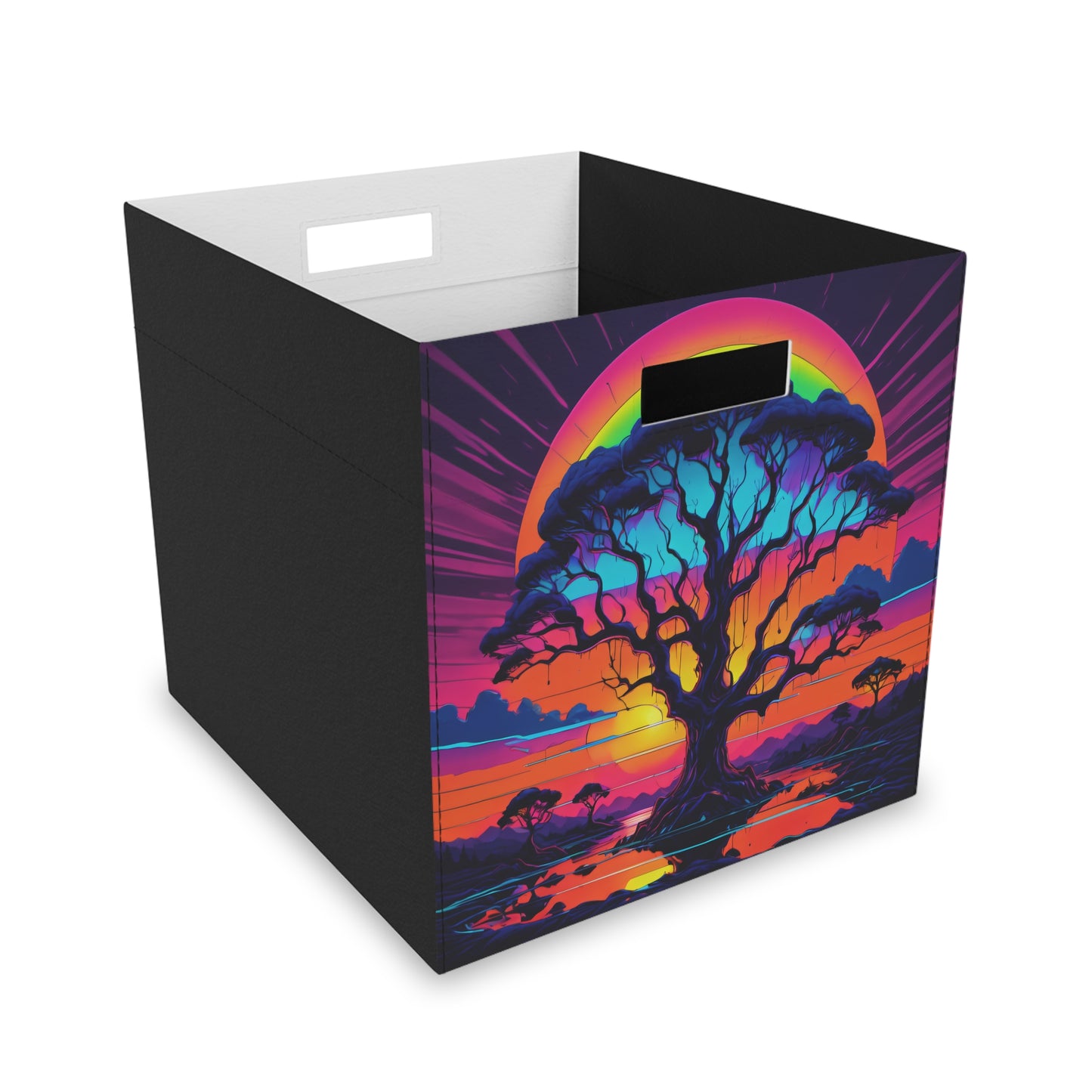 Special Tree Felt Storage Box