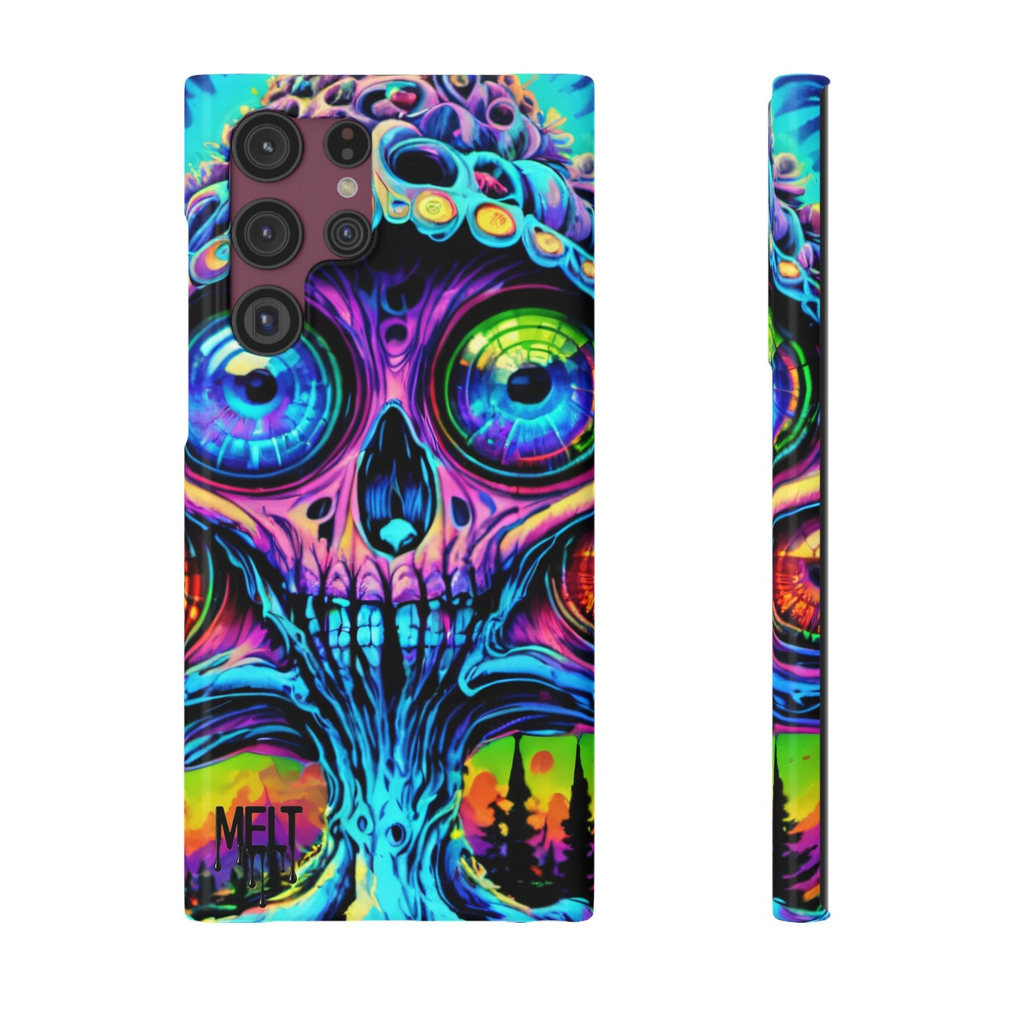 Skull Melt Slim Cases