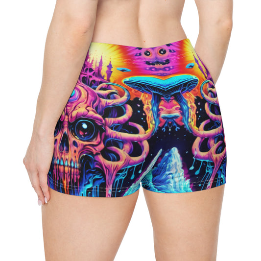 Tranquil Killer Women's Shorts (AOP)