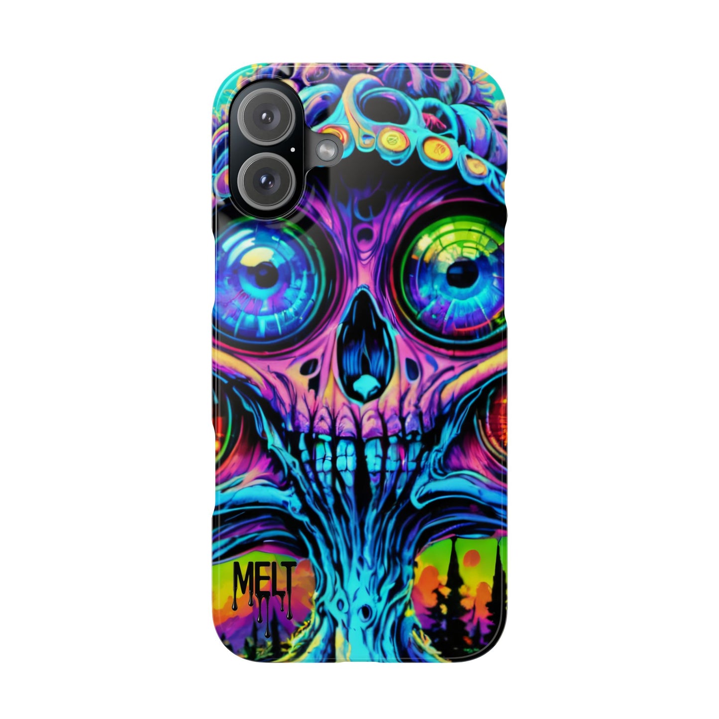 Skull Melt Slim Cases