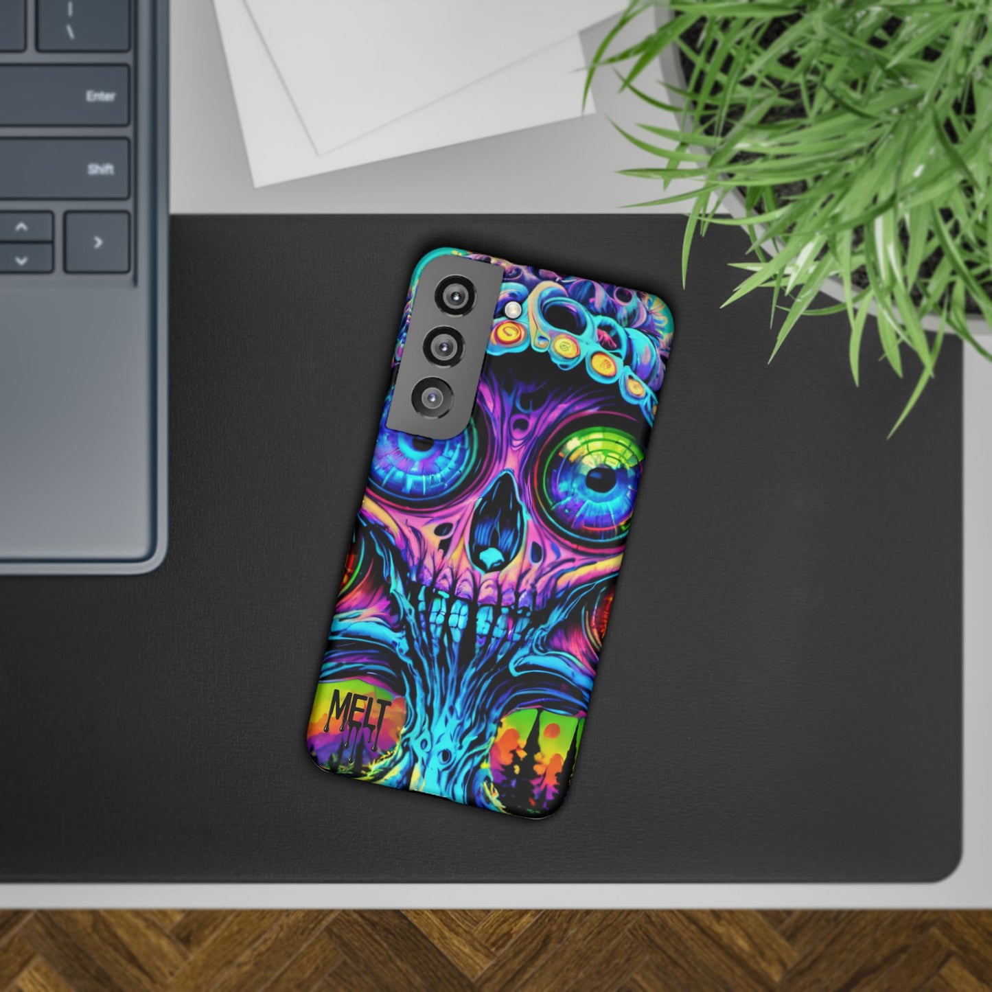 Skull Melt Slim Cases