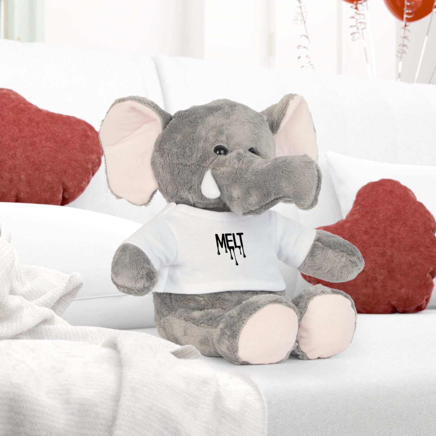 ANIMALFREN Plush Toy with MELT T-Shirt