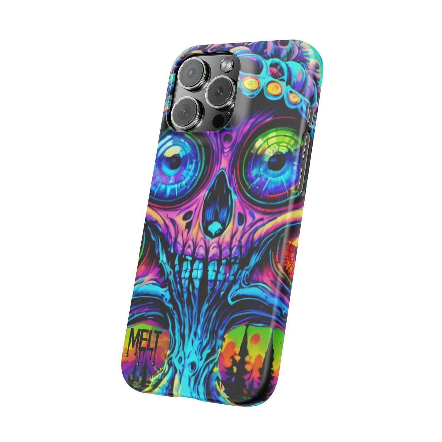 Skull Melt Slim Cases