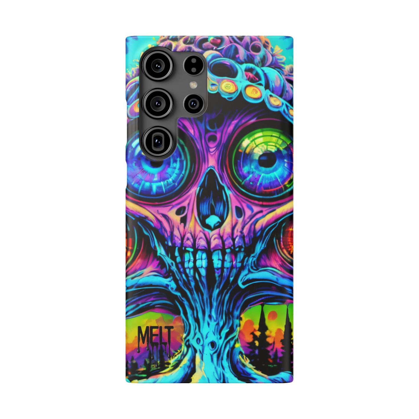 Skull Melt Slim Cases