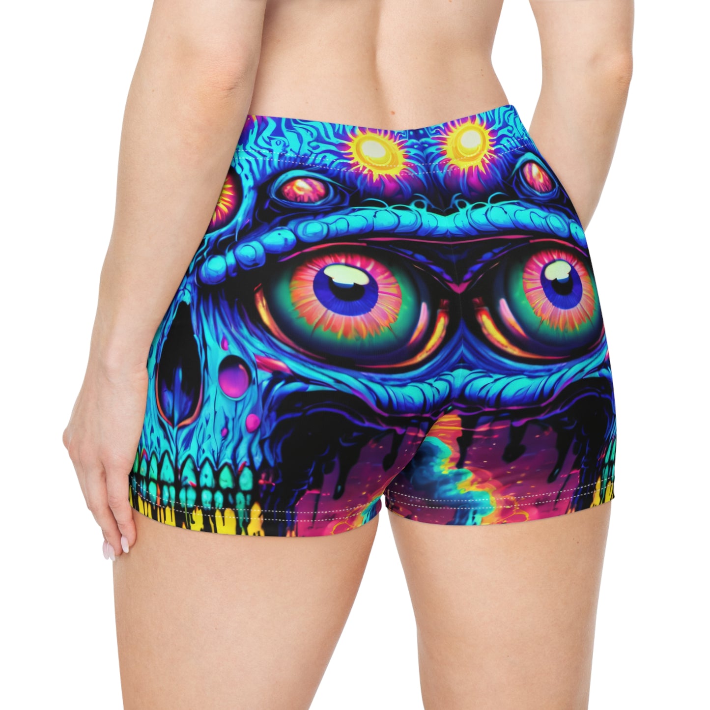 Skeletal Sensations Women's Shorts (AOP)