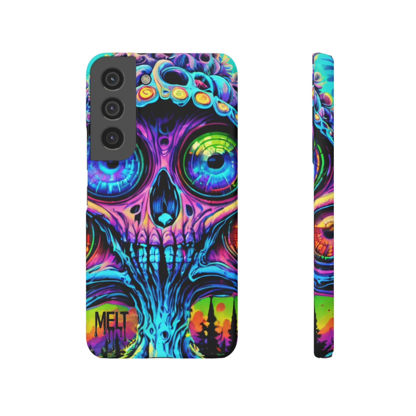 Skull Melt Slim Cases