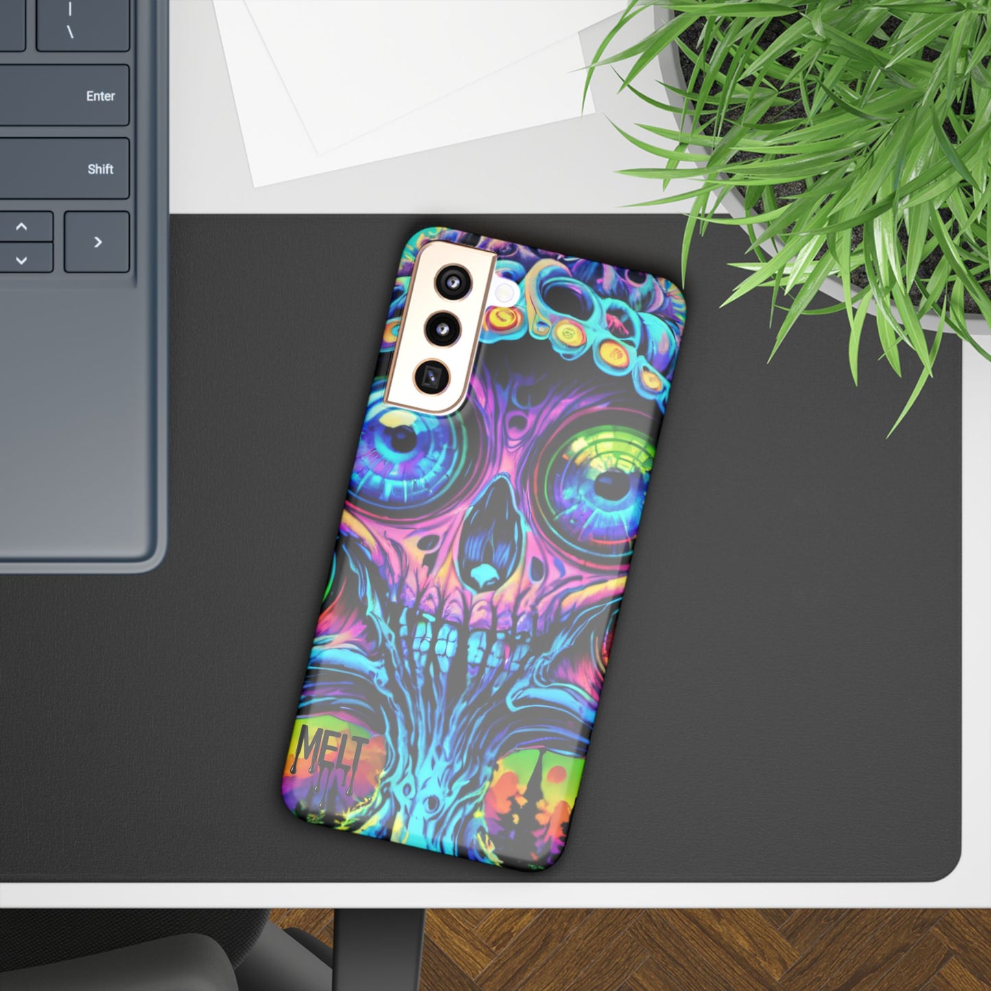 Skull Melt Slim Cases