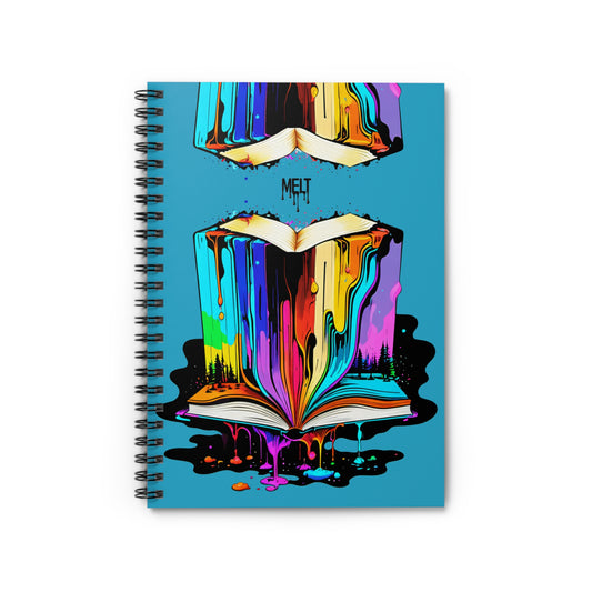 Dripping Thoughts Spiral Notebook - Ruled Line