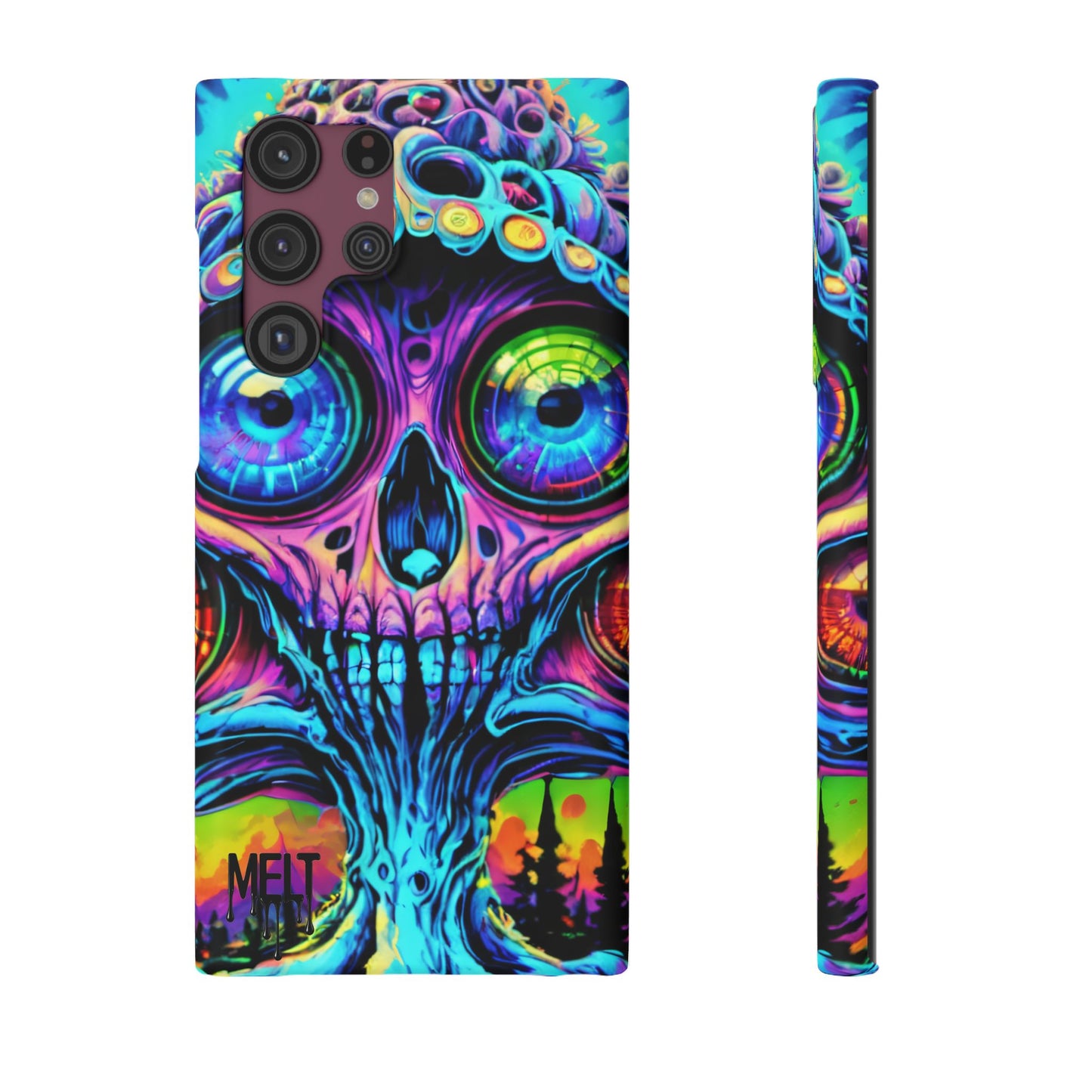 Skull Melt Slim Cases