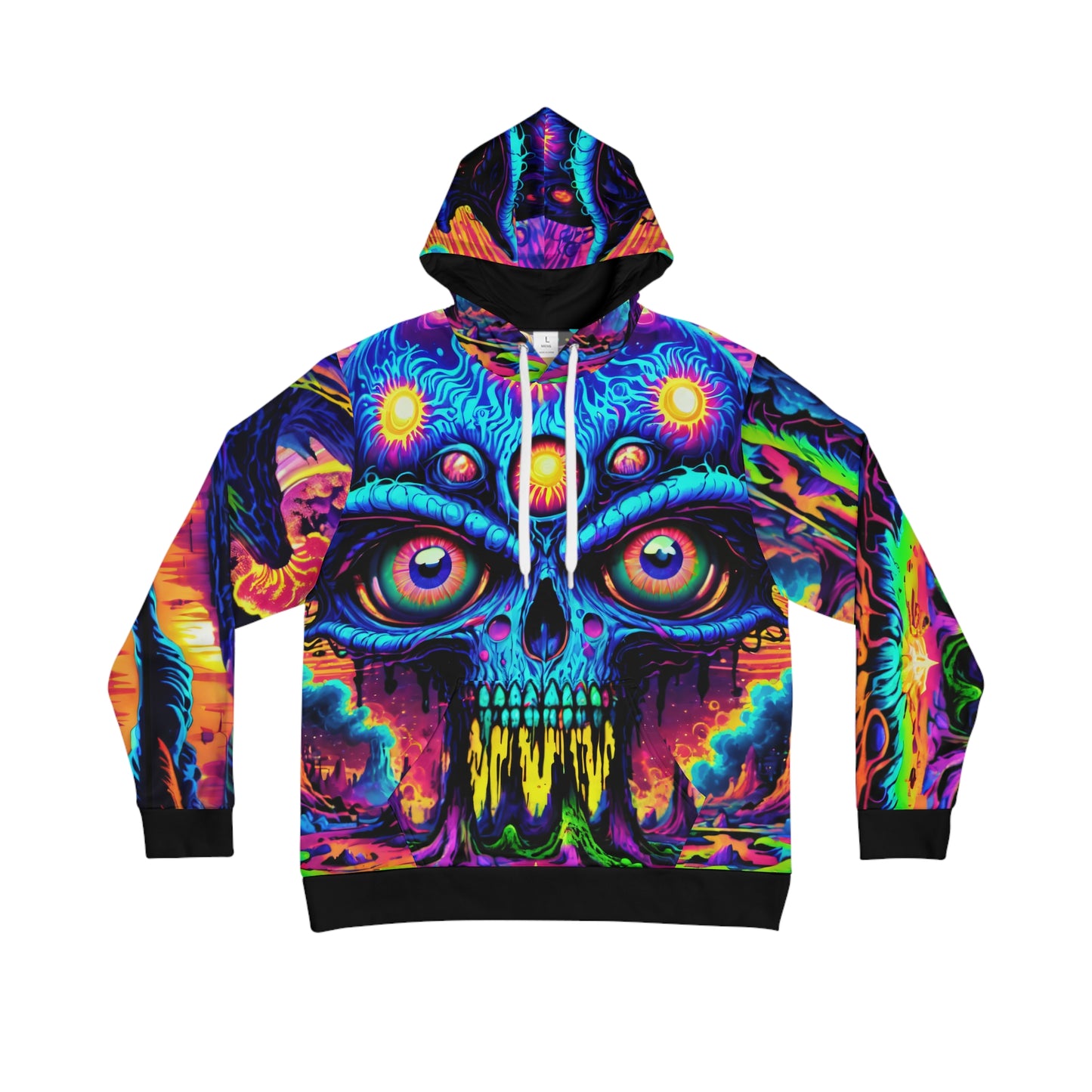 Cranial Visionary Men's Hoodie (AOP)