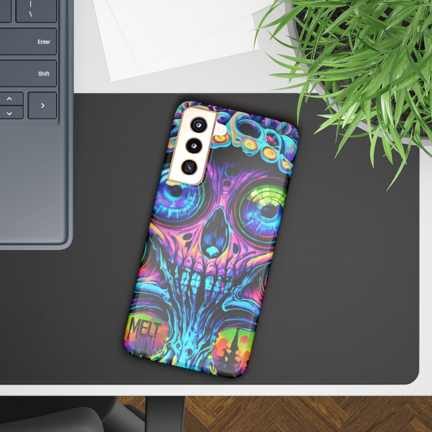 Skull Melt Slim Cases