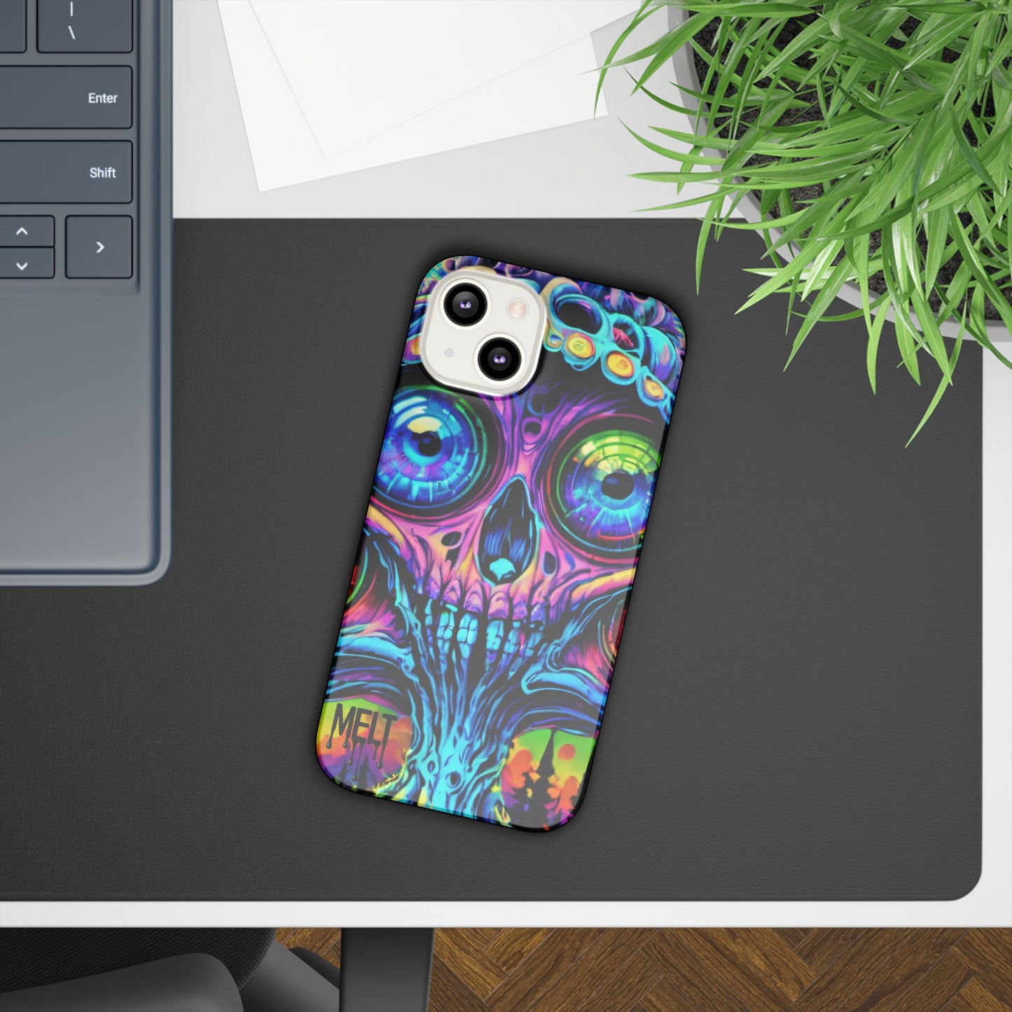 Skull Melt Slim Cases