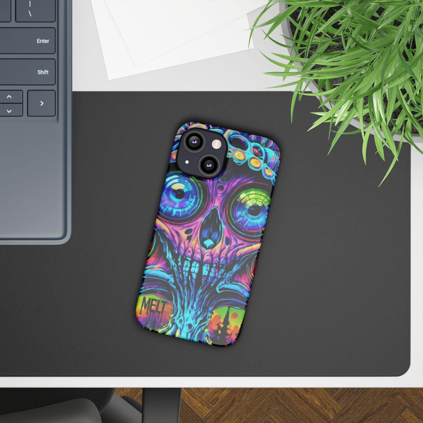 Skull Melt Slim Cases