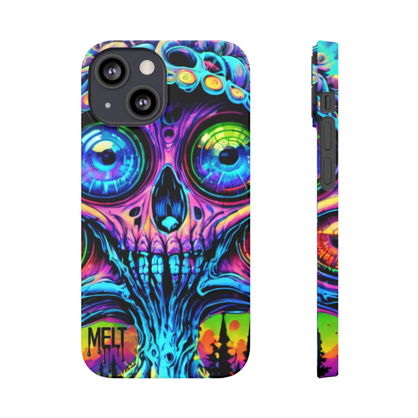 Skull Melt Slim Cases