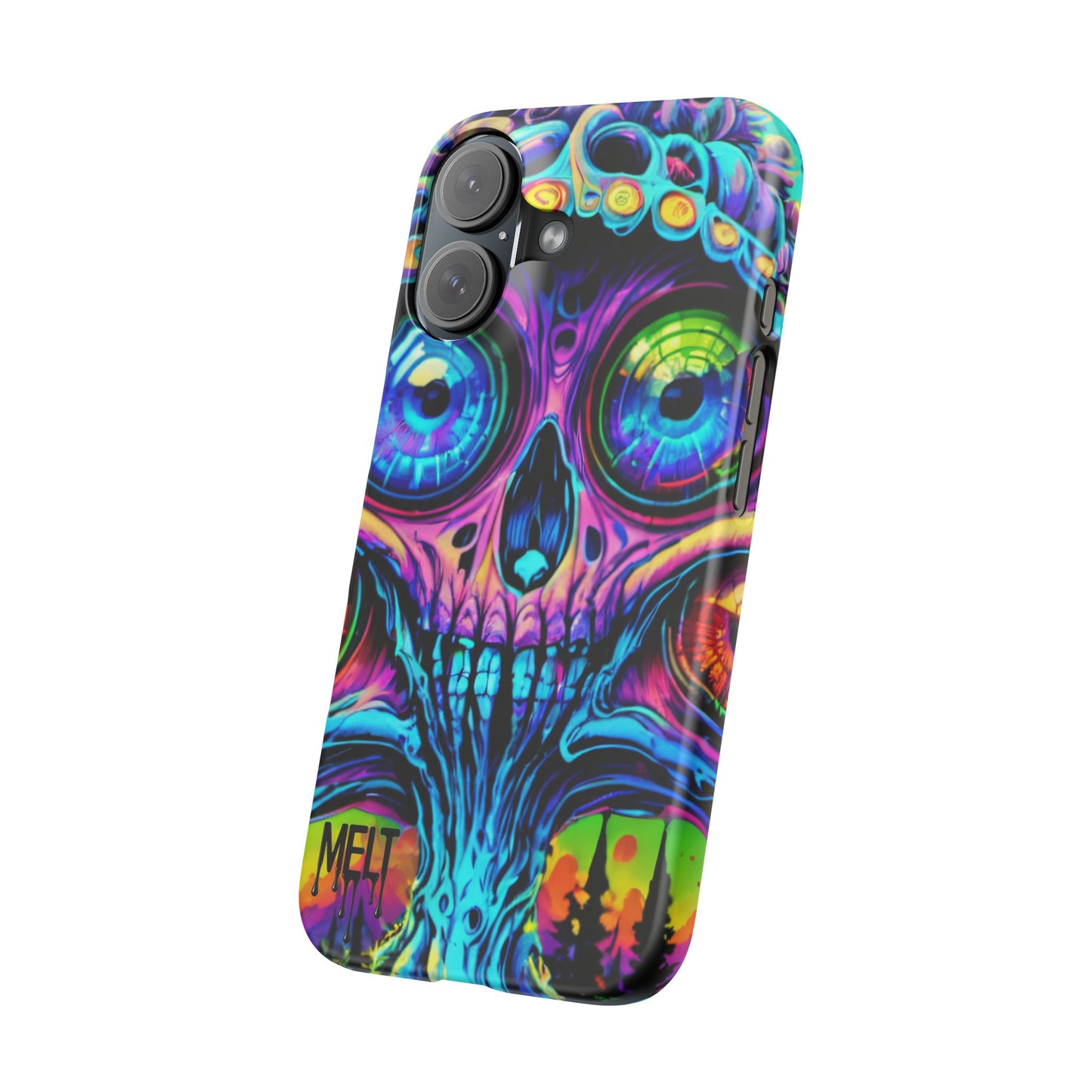 Skull Melt Slim Cases