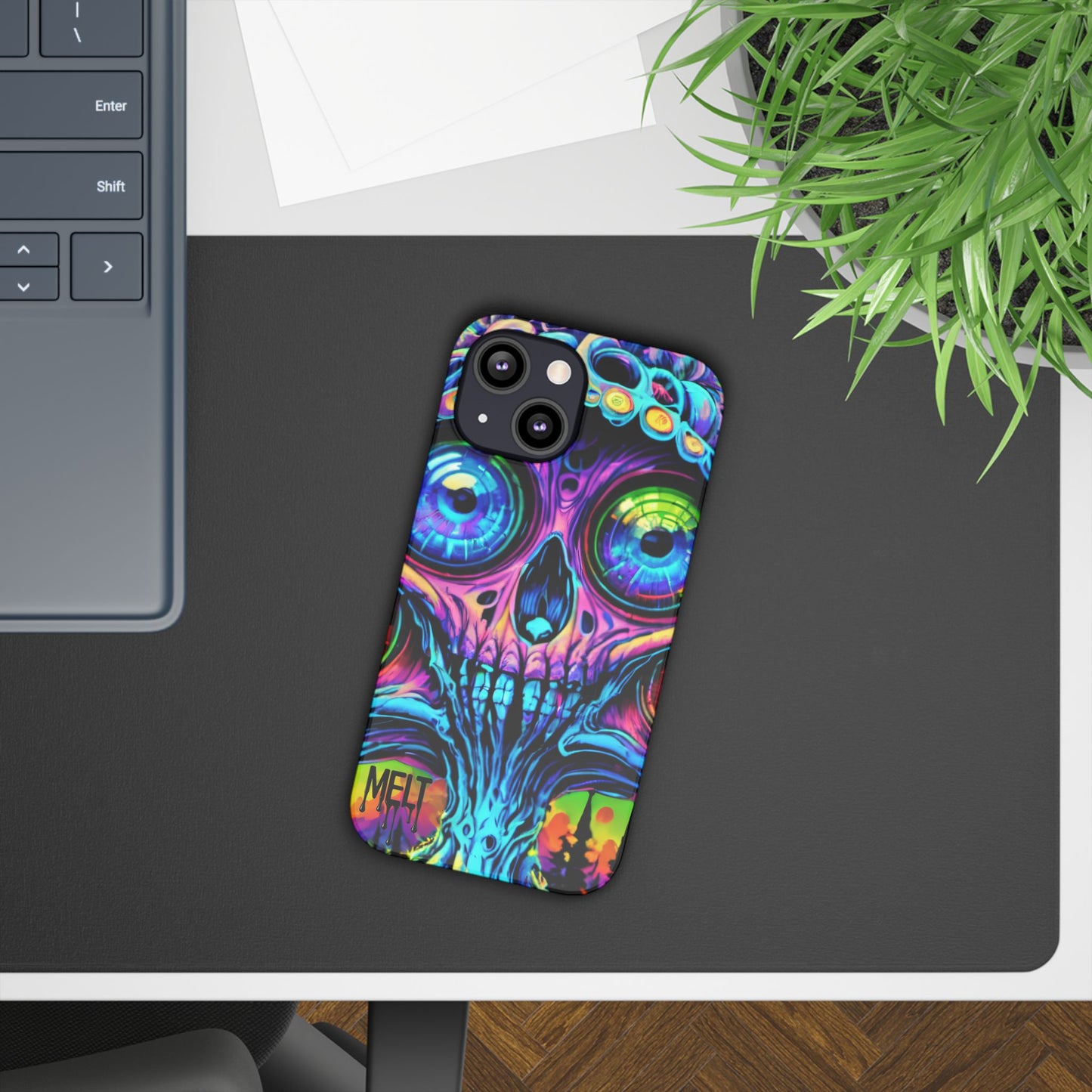 Skull Melt Slim Cases