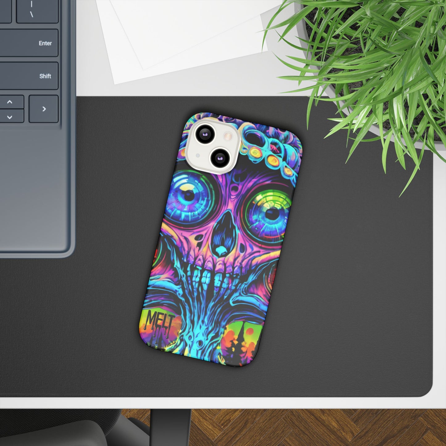 Skull Melt Slim Cases