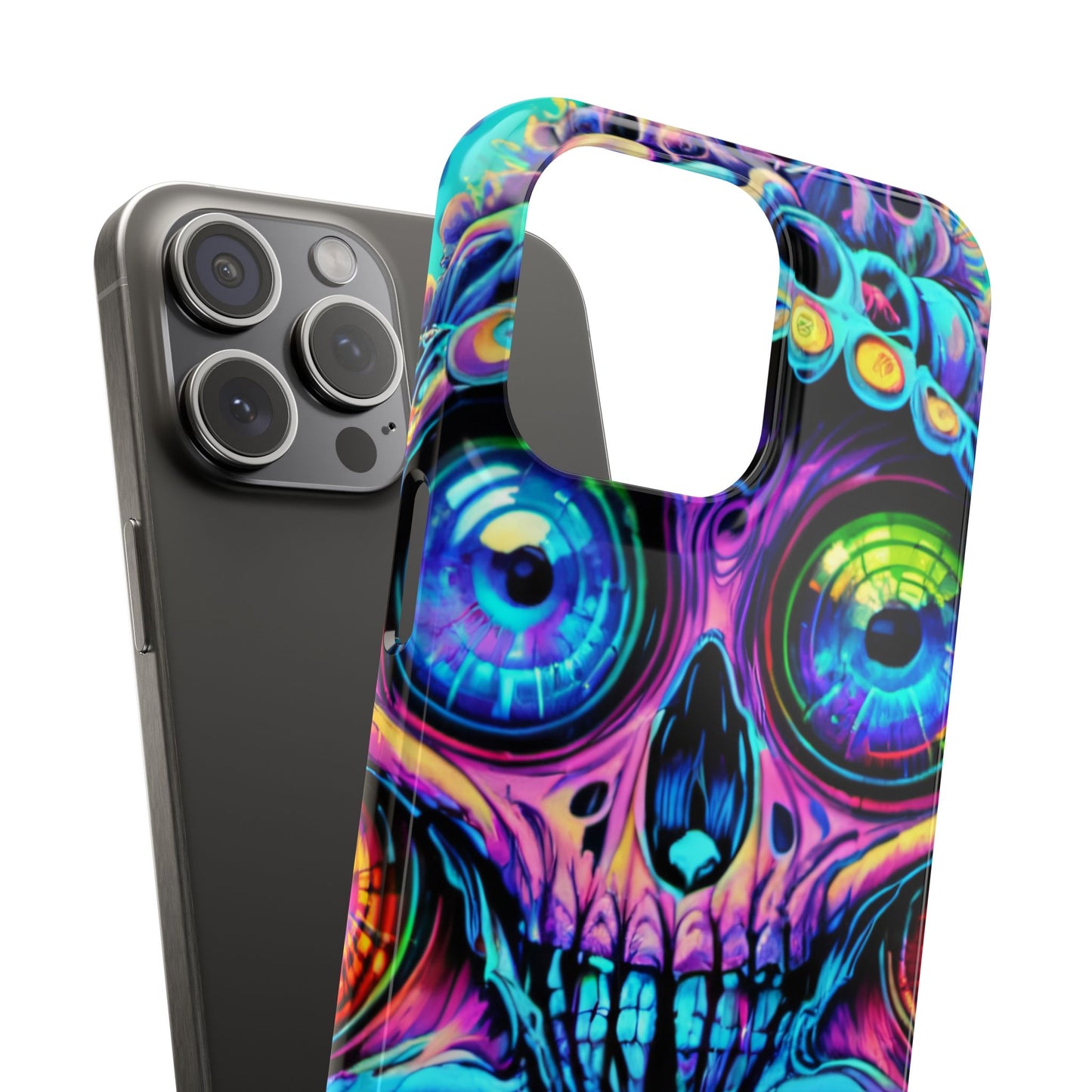 Skull Melt Slim Cases