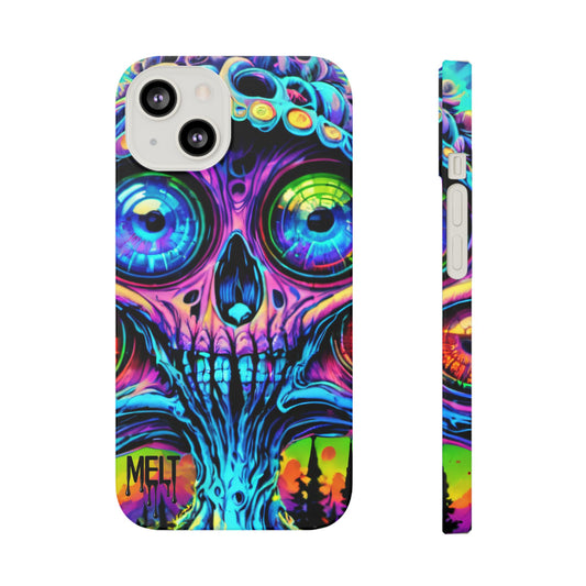 Skull Melt Slim Cases