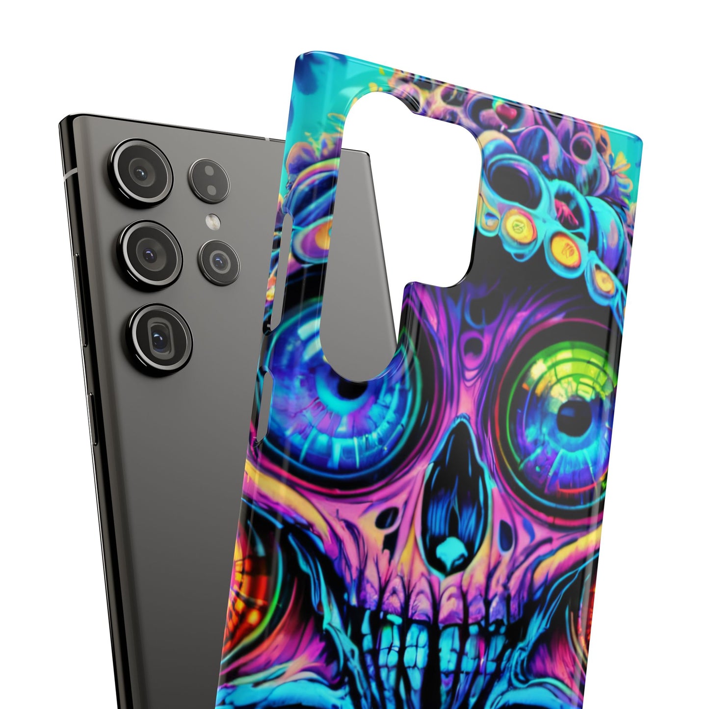 Skull Melt Slim Cases