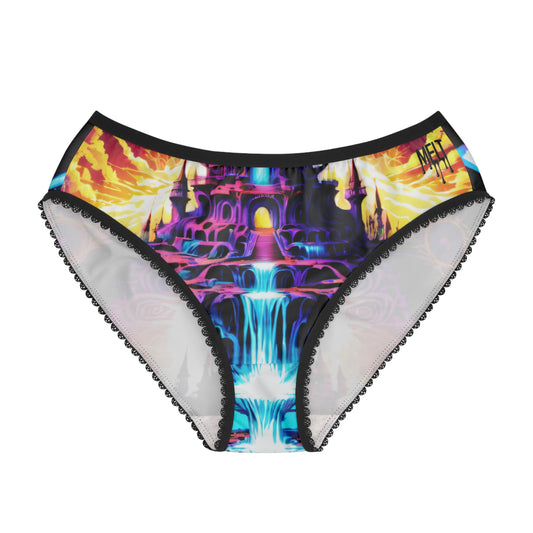 Liquid Castles Women's Briefs (AOP)