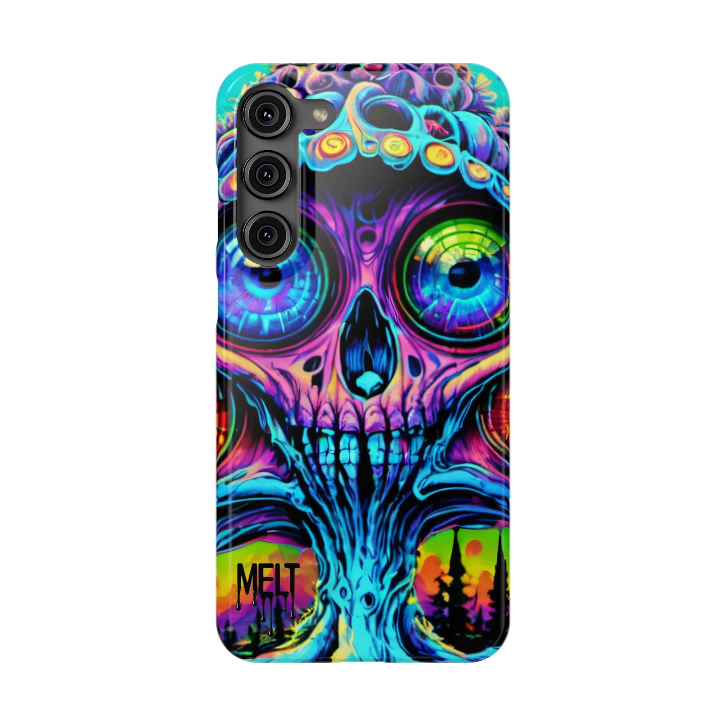 Skull Melt Slim Cases