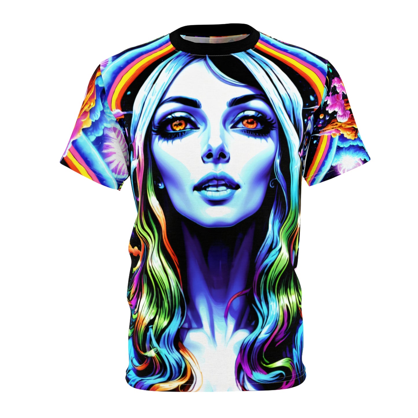 Hallucinating Harlot Unisex Cut & Sew Tee (AOP)