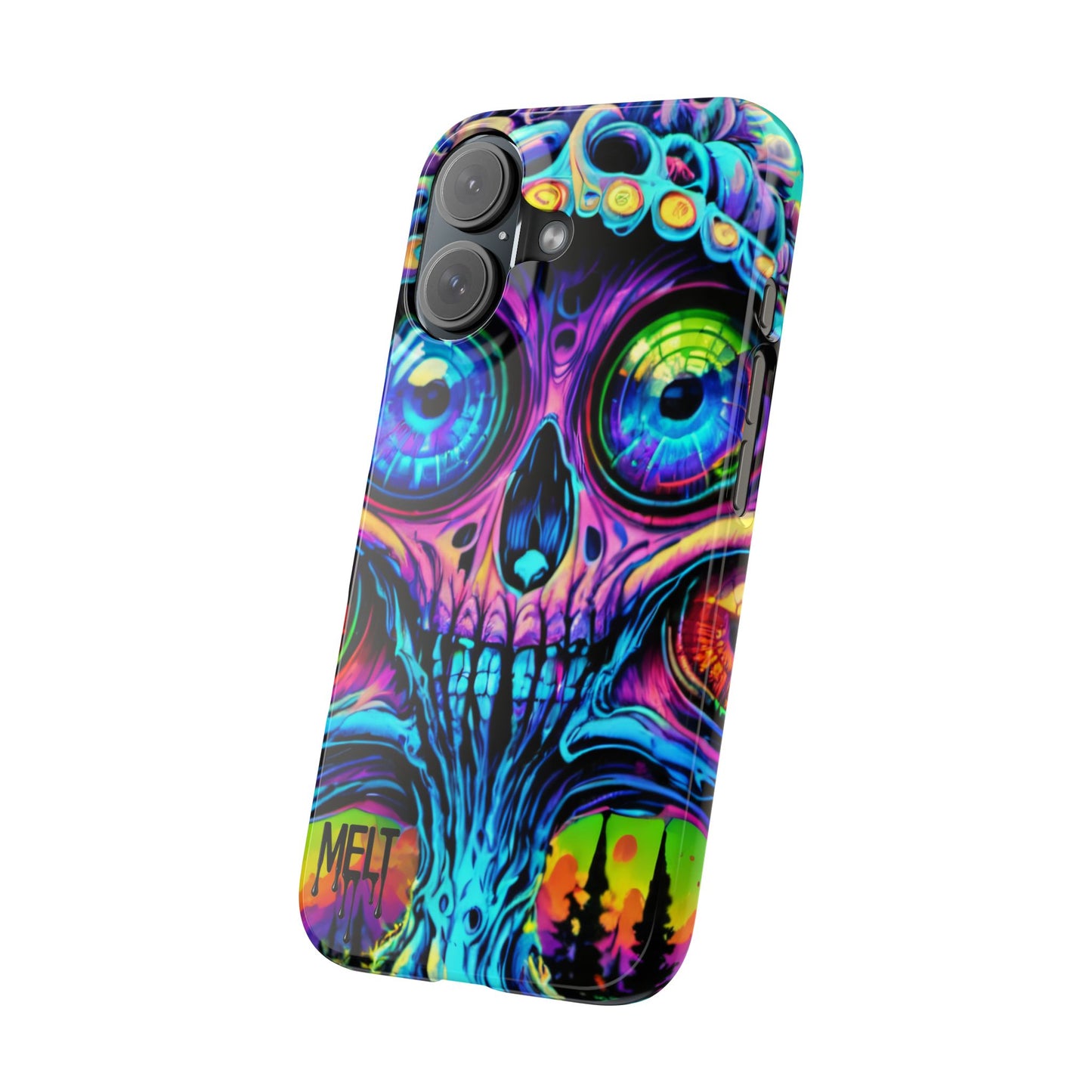 Skull Melt Slim Cases