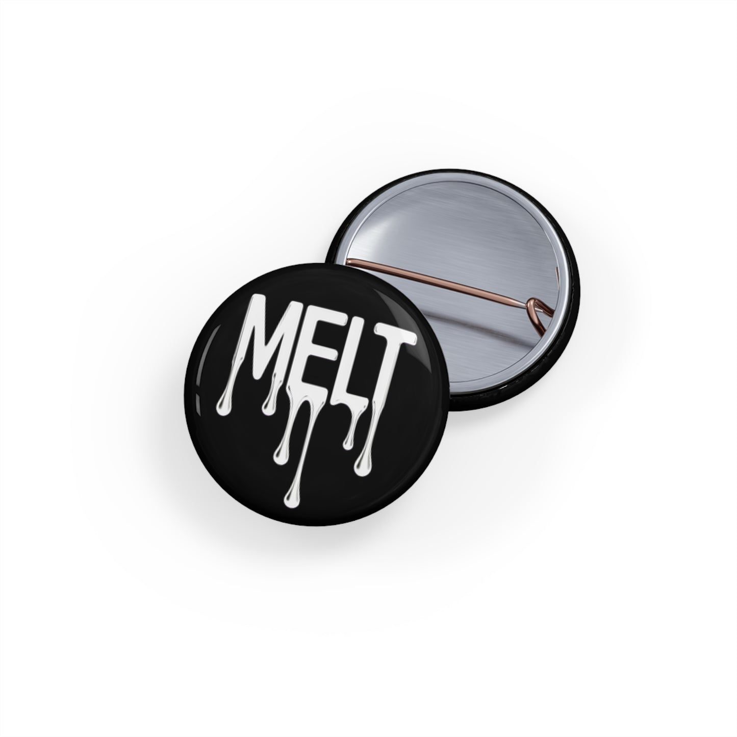 MELT black Round Pins