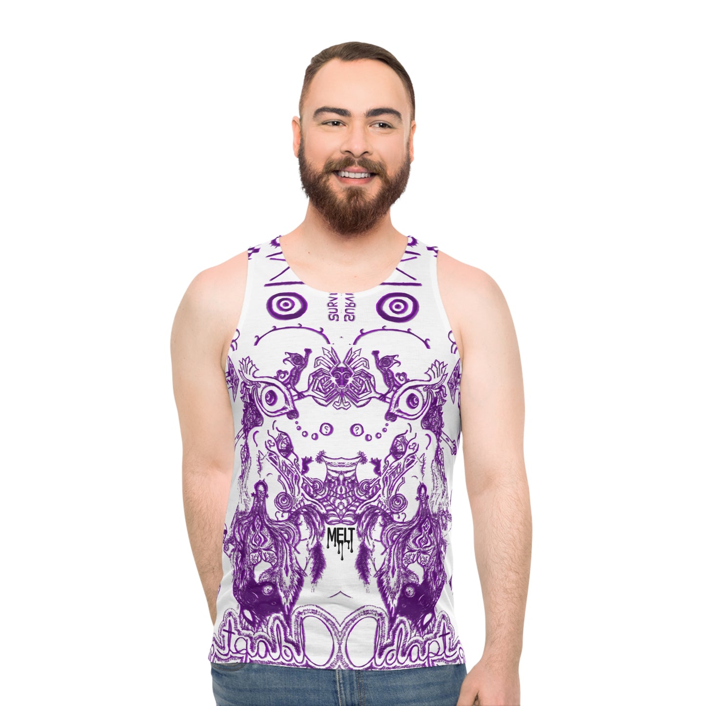 KataLyst Skribbles Unisex Tank Top (AOP)