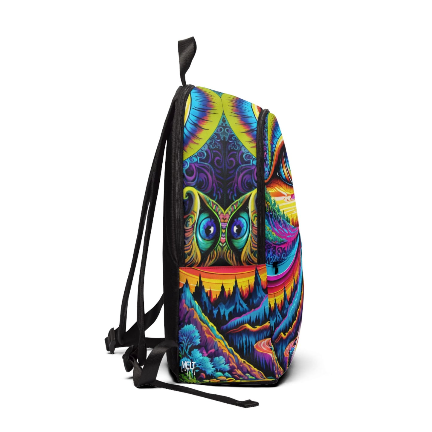 Psychedelic Optics Unisex Fabric Backpack