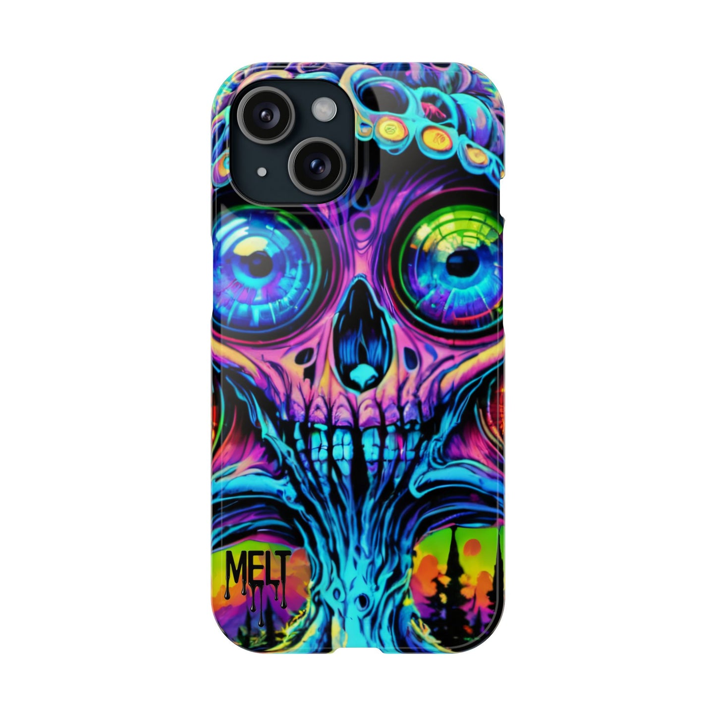 Skull Melt Slim Cases